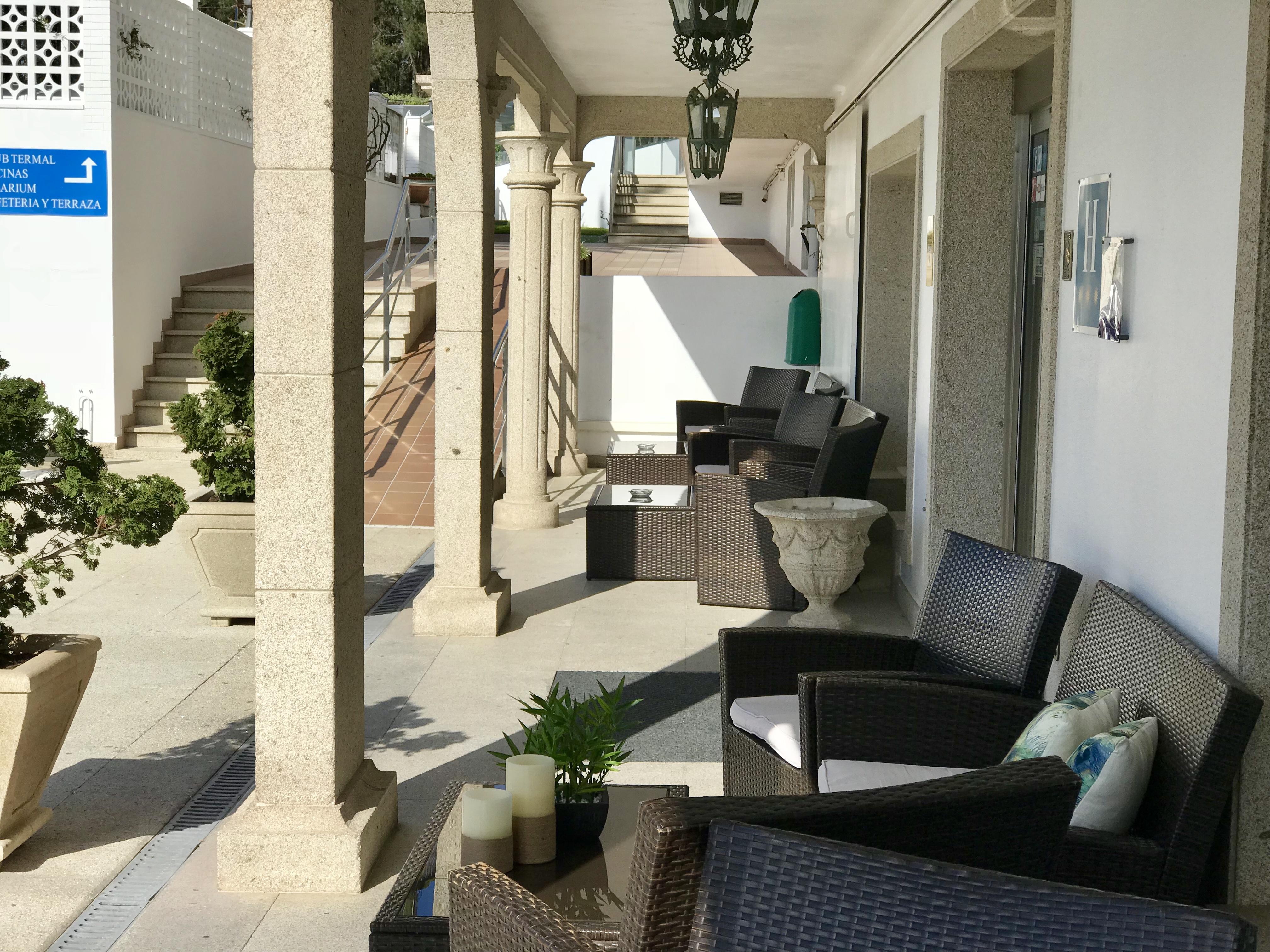 Hotel Nuevo Vichona Sanxenxo Exteriör bild