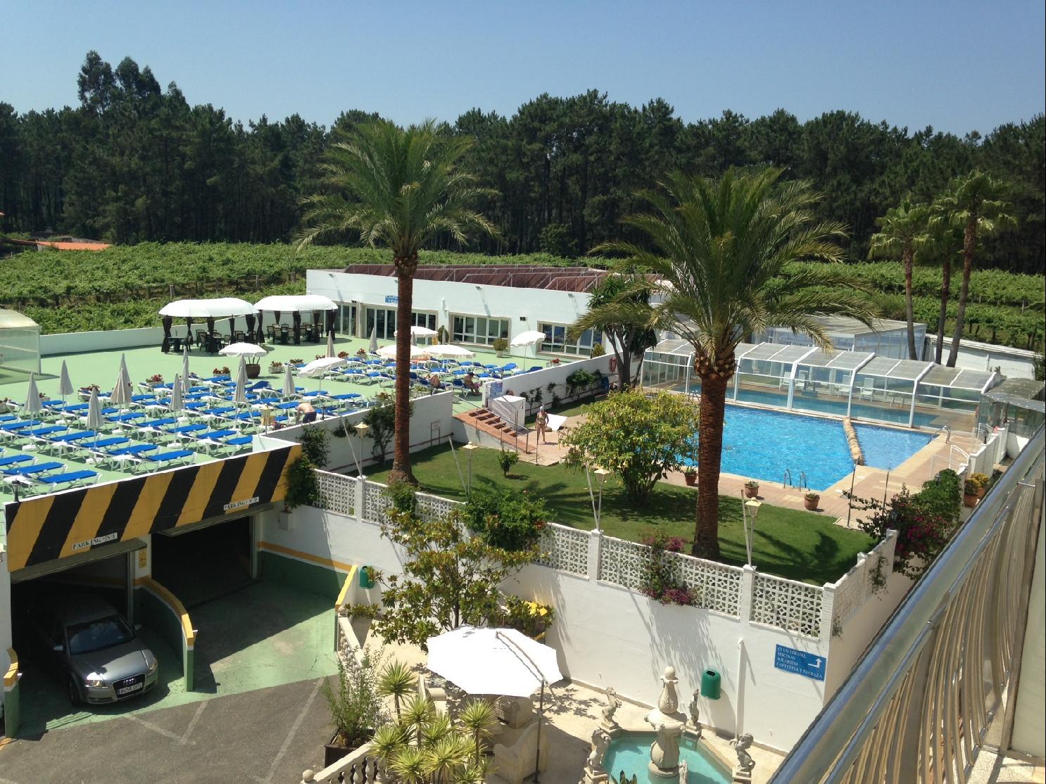 Hotel Nuevo Vichona Sanxenxo Exteriör bild