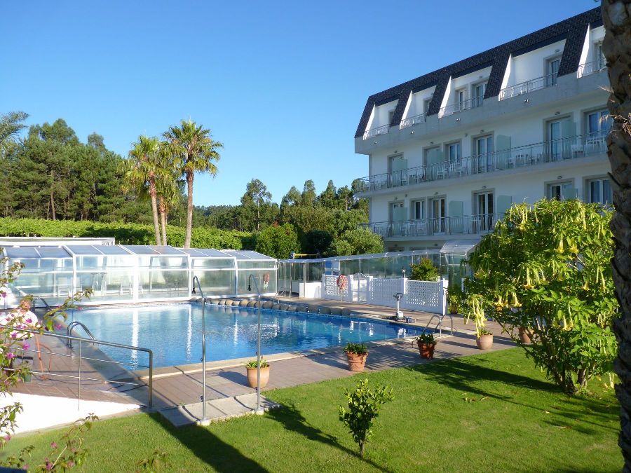 Hotel Nuevo Vichona Sanxenxo Exteriör bild